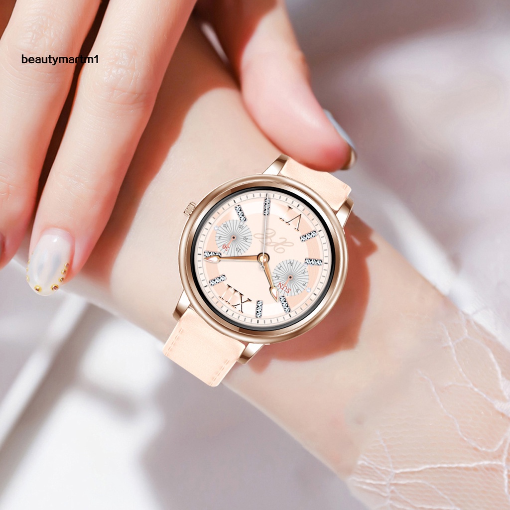Đồng Hồ Thể Thao Thông Minh Beautymartm1 MK20 Màn Hình 1.0 Inch Bằng Hợp Kim Kẽm Chống Thấm Nước Có Thể Sạc Lại Cho Nữ