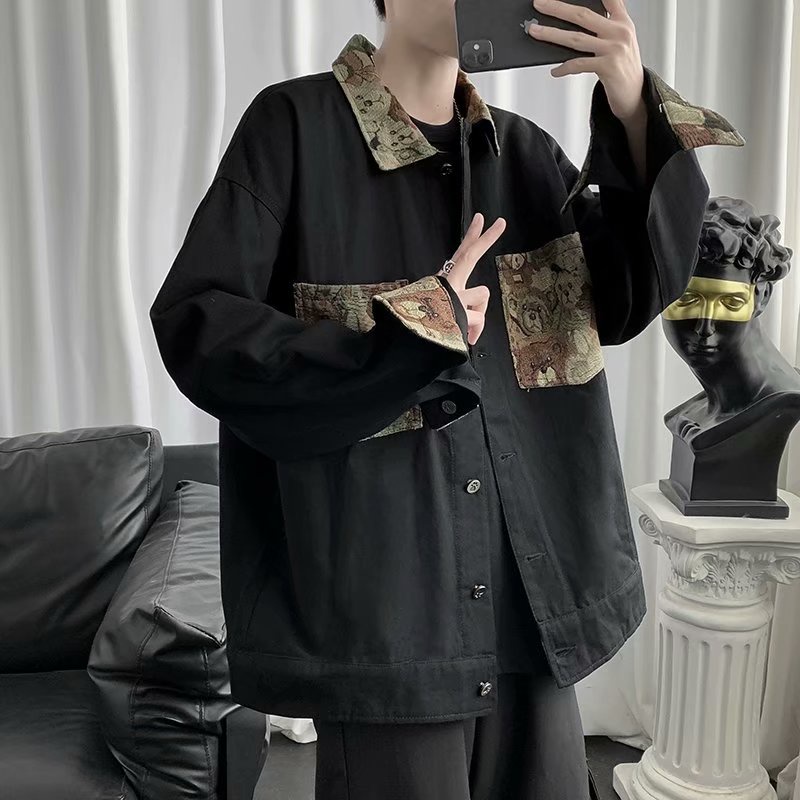 Áo Khoác Denim Mỏng Dáng Rộng Phong Cách Thời Trang Âu Mỹ Dành Cho Cặp Đôi