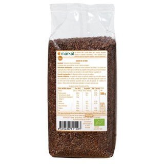 Hạt lanh hữu cơ được canh tác tại Ý (Organic Brown & Golden Flax Seeds) - Probios - 200g & 500g