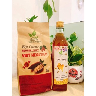 BỘT CACAO VIỆT HEALTHY NGUYÊN CHẤT 500GR