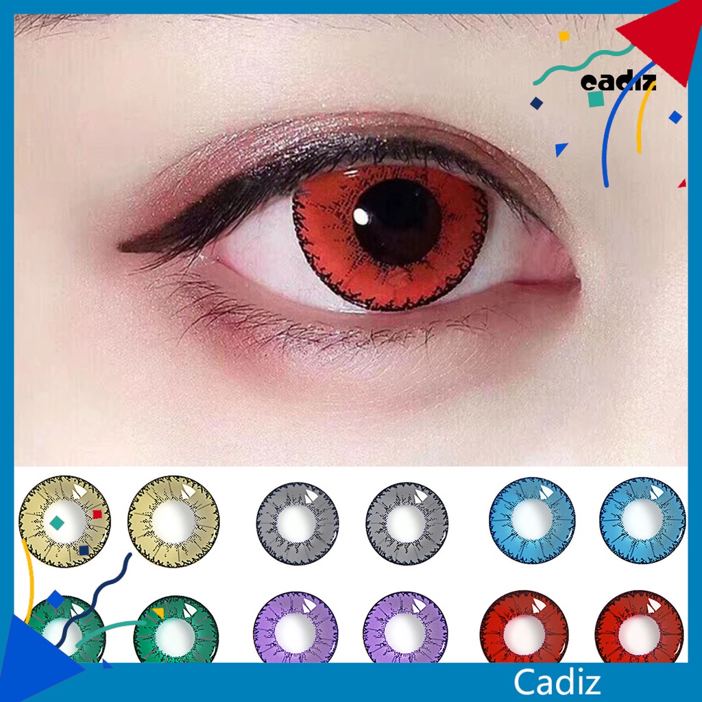 1 Cặp Kính Áp Tròng Hỗ Trợ Làm Đẹp Liên Hệ Cho Nữ