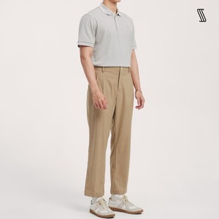 Quần âu nam SSSTUTTER xếp ly ở đai ống đứng PLEATS TROUSERS