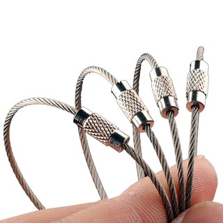 Móc Khóa Bằng Thép Không Gỉ [Công Cụ Móc Chìa Khóa] [Công Cụ Ngoài Trời] [Chìa Khóa Kim Loại]