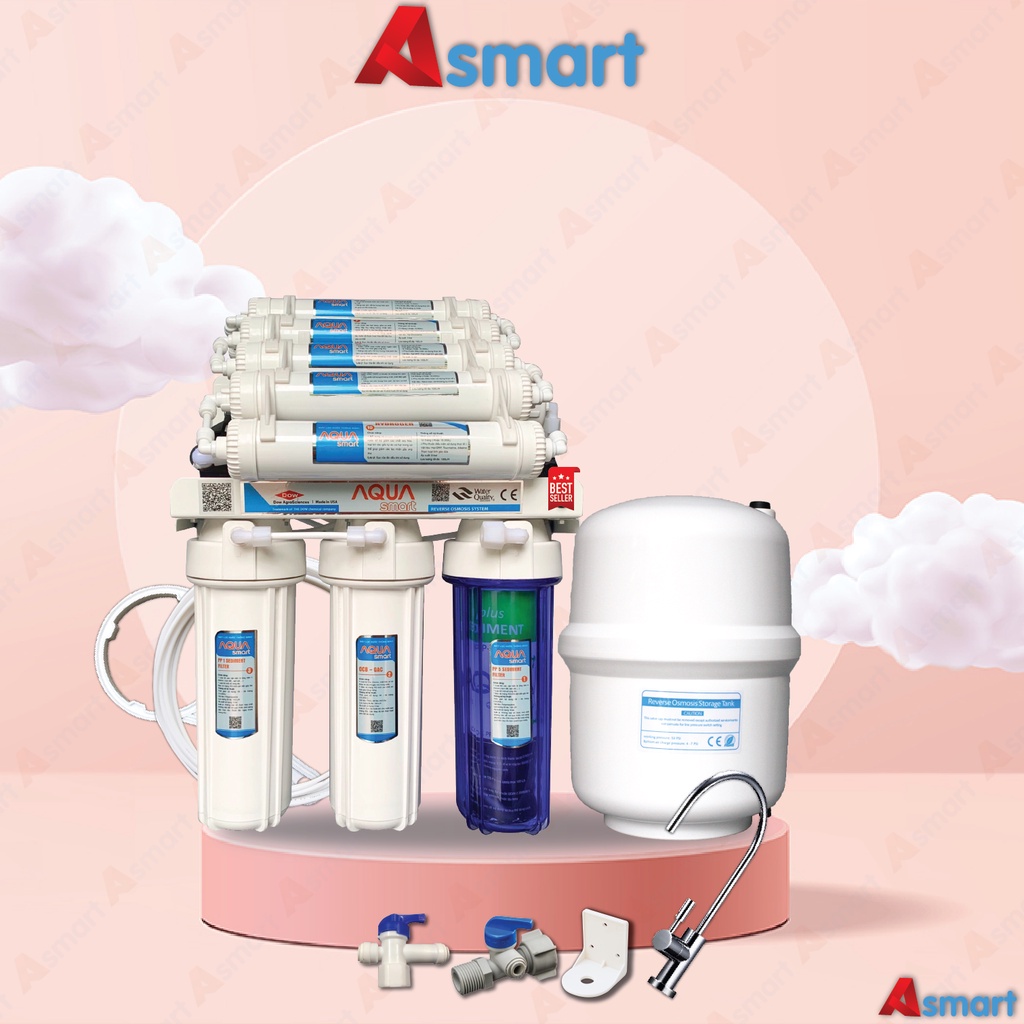 Máy lọc nước RO Aqua Smart 10-11 cấp lọc chính hãng