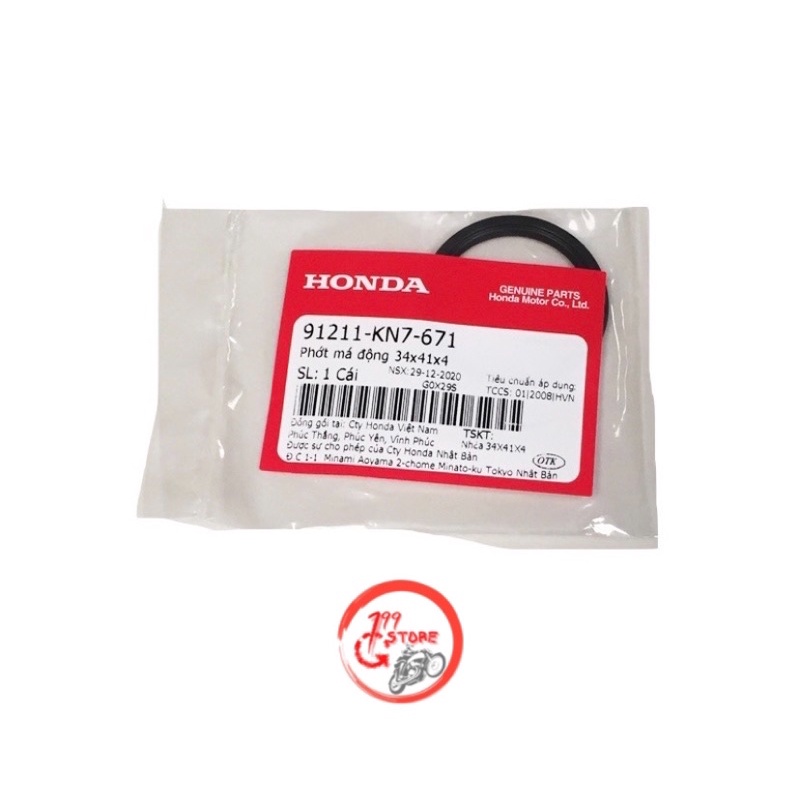 Phốt pully Nồi Sau + Phốt chỉ Honda Vario 150 AB Air Blade 110-125 Click Lead 125 Vision 2015 2016 2017 2018 PCX