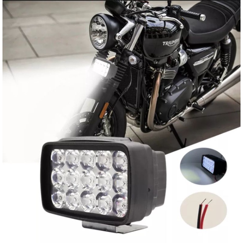 đèn trợ sáng T15 ôtô xe máy xe điện xe đạp siêu sáng hàng cao cấp chính hãng