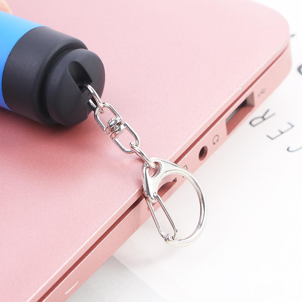 Móc Khóa Đèn LED Mini Sạc USB Tiện Dụng Khi Đi Cắm Trại