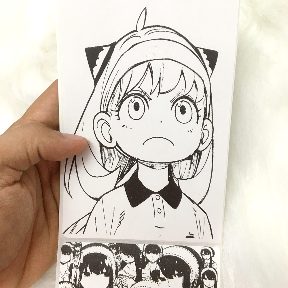 Giấy dán tường anime manga Spy x Family Gia đình điệp viên Poster One Piece Conan, tranh dán tường decor phòng cực đẹp