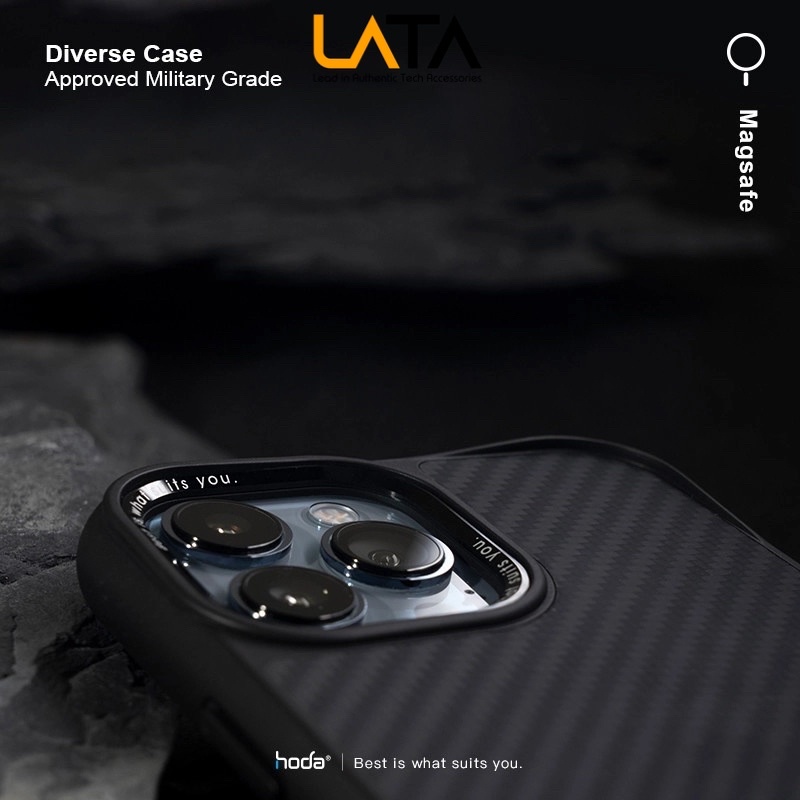 Ốp lưng Diverse w Magsafe HODA cho iPhone 13 Pro Max