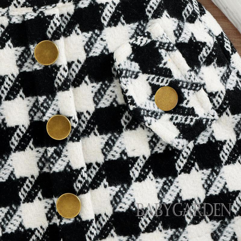 Bộ Áo Liền Quần Tay Dài Có Gân Trơn + Váy Yếm + Băng Đô Cài Tóc Họa Tiết Kẻ Sọc Thời Trang Mùa Xuân Cho Bé Gái 6 Tháng Tuổi