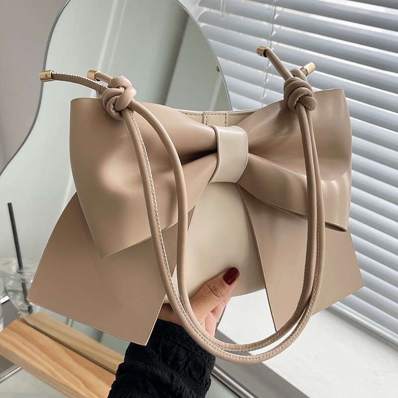 Túi đeo chéo - Túi nữ xinh đeo vai kẹp nách phối hình nơ xinh xắn superbag 388