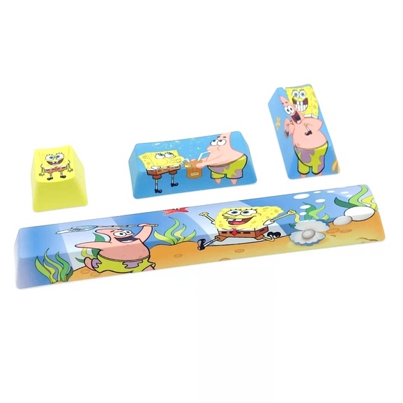 Set 4 Nút Bàn Phím Cơ PBT Dễ Thương