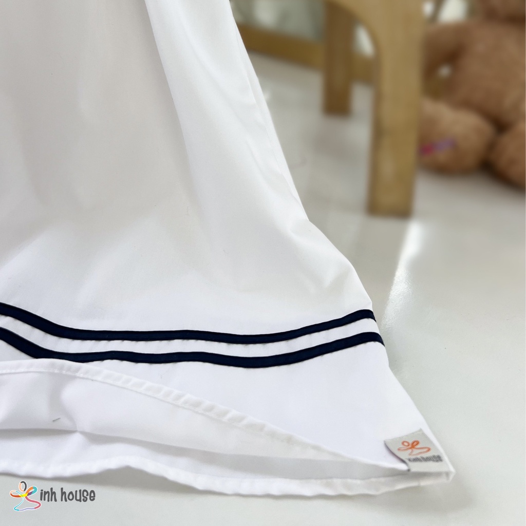 V049 Váy Thuỷ Thủ Trẻ Em Xinh House Phối Viền Cho Bé Gái