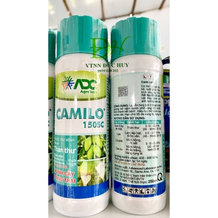 CAMILO 150SC (chai 250ml) – Thán Thư, Xanh Cây Bóng Trái