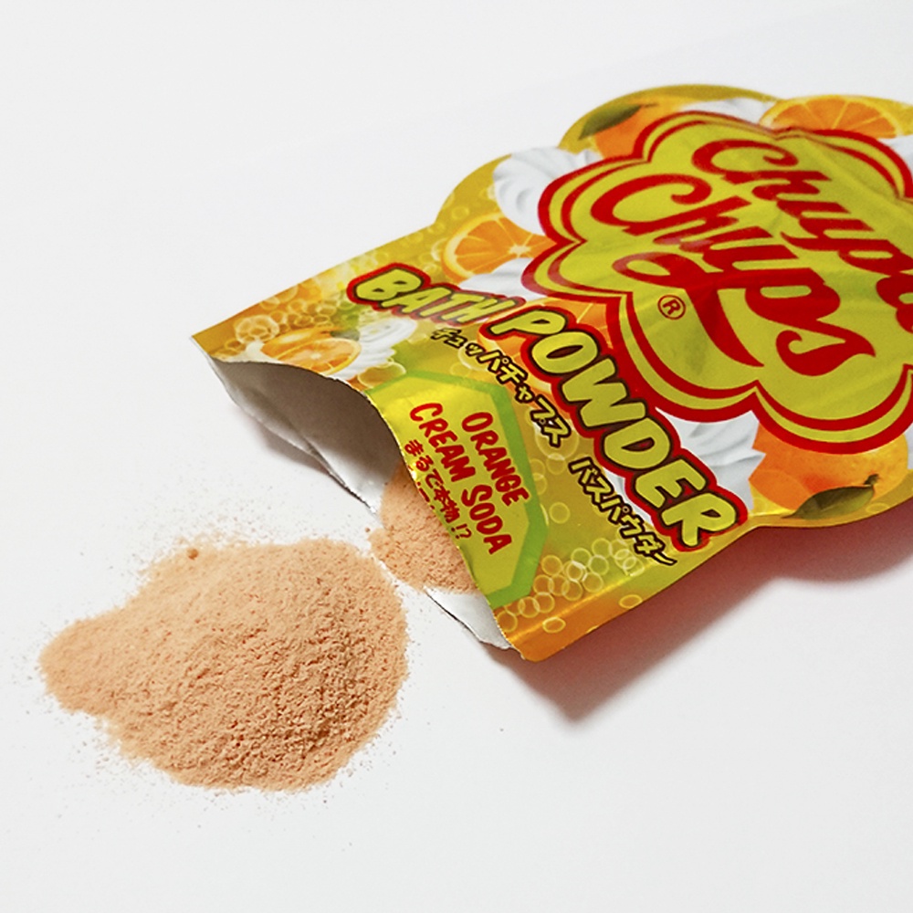 Muối tắm hương kem soda ngọt ngào Chupa Chups dưa lưới và cam 60g