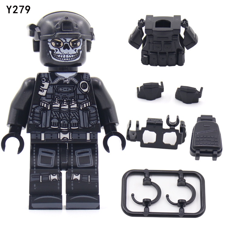 Đồ chơi trẻ em Lắp Ráp Mô Hình Quân Đội Mini Cho Bé Trai