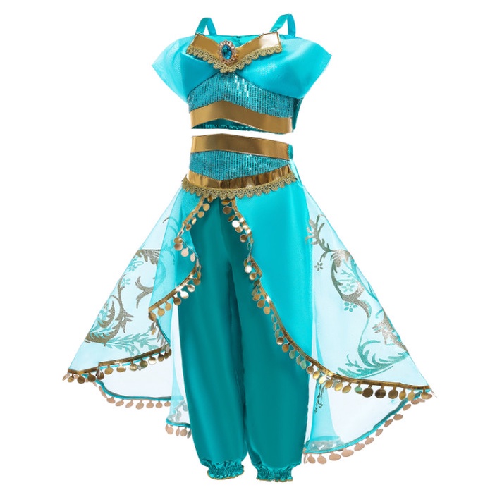 Váy công chúa Disney cosplay Jasmine