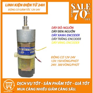 Động cơ giảm tốc 12V-24V siêu khỏe.