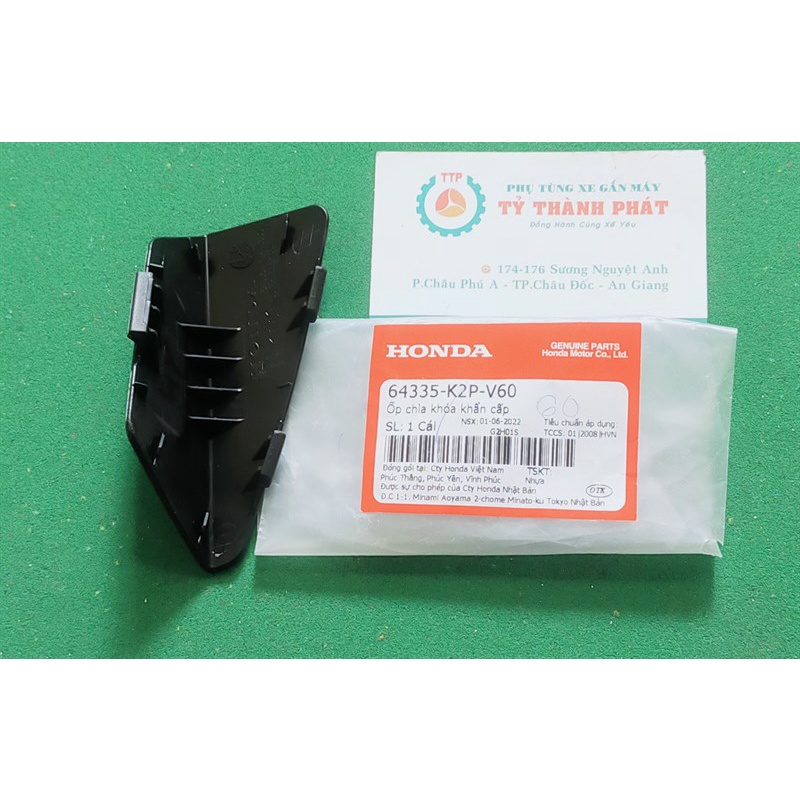 Nắp khẩn cấp đậy khóa Winner V3 Đen Nhám