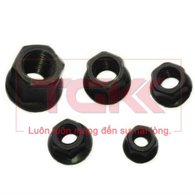 Đai ốc mặt bích - thép đen