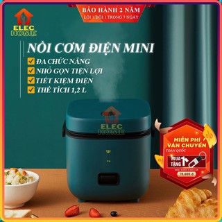 Nồi cơm điện mini, nồi cơm điện mini đa năng 1,2L có thể nấu cơm, nấu cháo, hấp, chưng, luộc an toàn và hiệu quả