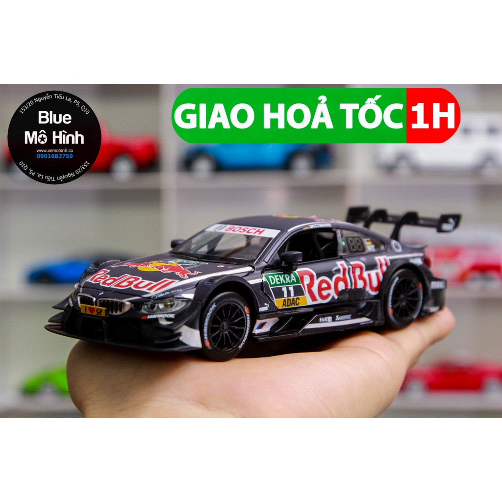 Blue mô hình | Xe mô hình BMW M4 DTM 1:32 – Red Bull