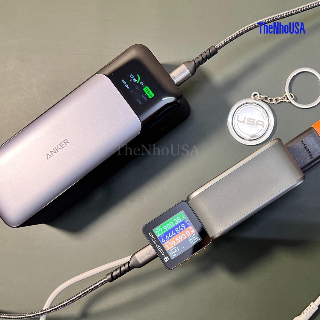 Cáp sạc siêu nhanh 240W - PD3.1 Sharge / Storm / Shargeek USB C - C  dài 1.5m SL105 - [BH12T]