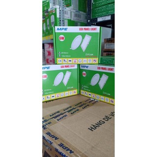 Bóng đèn led panel âm trần 6w rpl-6t, rpl-6v, rpl-6n. rpl-6/3c- thương hiệu mpe