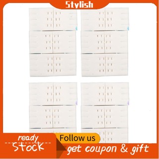 Stylish365 Toilet Scrubber Wand Refills Non Woven Fabric Disposable Toilet Brush Replacement Refills 12 PCS for Washroom