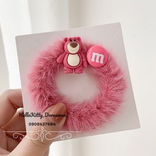 Cột tóc và kẹp gấu dâu Lotso