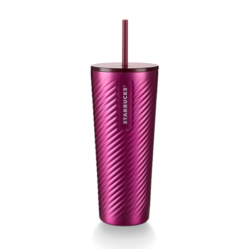 Ly Starbucks Cold Cup 24Oz (710ml) Textured Sangria