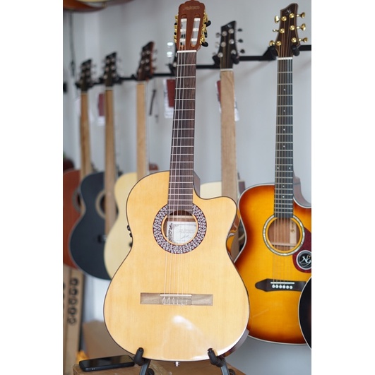 Guitar Nilon Flamenco JX-10G tích hợp Bluetooth và Effecr