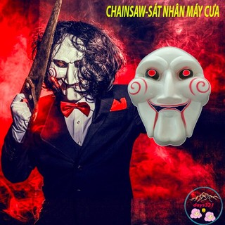 Mặt nạ hóa trang má xoáy Chainsaw hacker hóa trang halloween trung thu trong dịp Halloween
