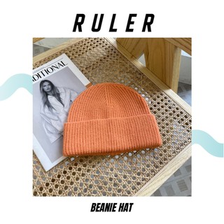 Nón len beanie ngắn basic