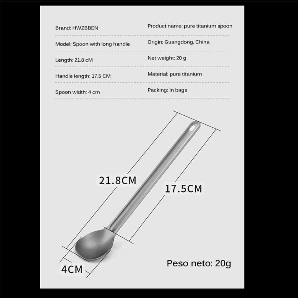 Bộ Dụng Cụ Muỗng Nĩa Siêu Nhẹ Tiện Dụng Mang Theo Du Lịch Dã Ngoại