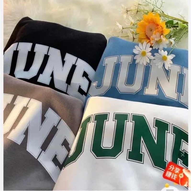 Áo Hoodie Form Rộng Nam Nữ Unisex Mũ 2 Lớp JUNE