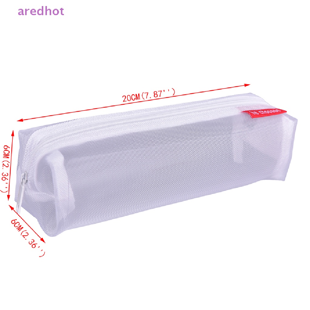 Túi Đựng Bút Trong Suốt Có Khóa Kéo Tiện Dụng Cho Học Sinh Mới