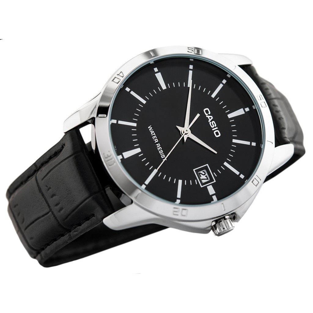 Đồng Hồ Casio MTP-V004L-1AUDF | Nam | Dây Da | 3 Kim | Chống Nước