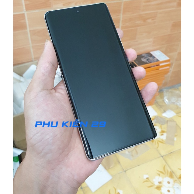 Dán kính cường lực VUỐT SIÊU MƯỢT FULL màn FULL keo UV Glass Pro+ 9H