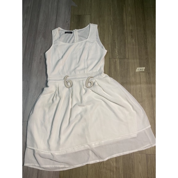 2hand đầm trắng 170