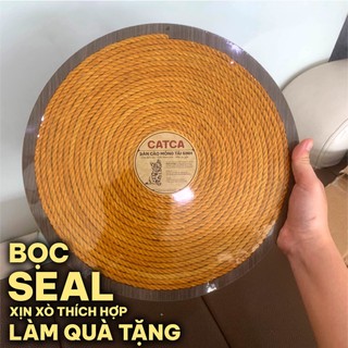 Bàn cào móng thừng thanh lý bền sạch CATCA mèo cào - BCM Tròn