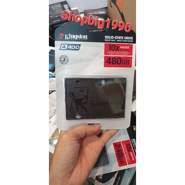 Ổ cứng SSD Kingston A400 - 480GB 2.5" SATA III SA400S37/480G
