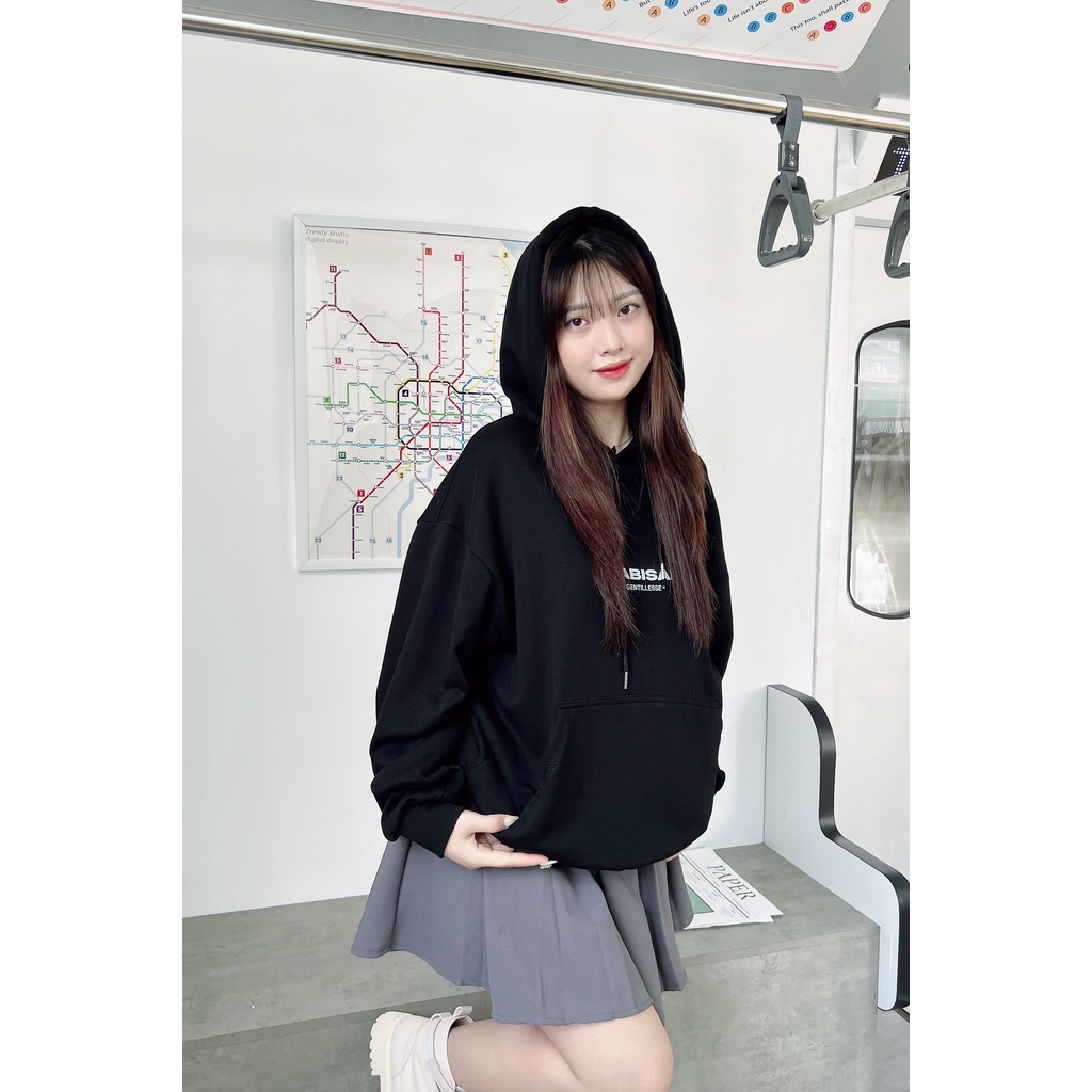 Áo Hoodie Wabisabi Nỉ cotton chính phẩm - WSHD2