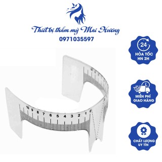Thước đo chữ m giúp đo cung mày định hình chân mày dùng trong phun xăm thẩm mỹ