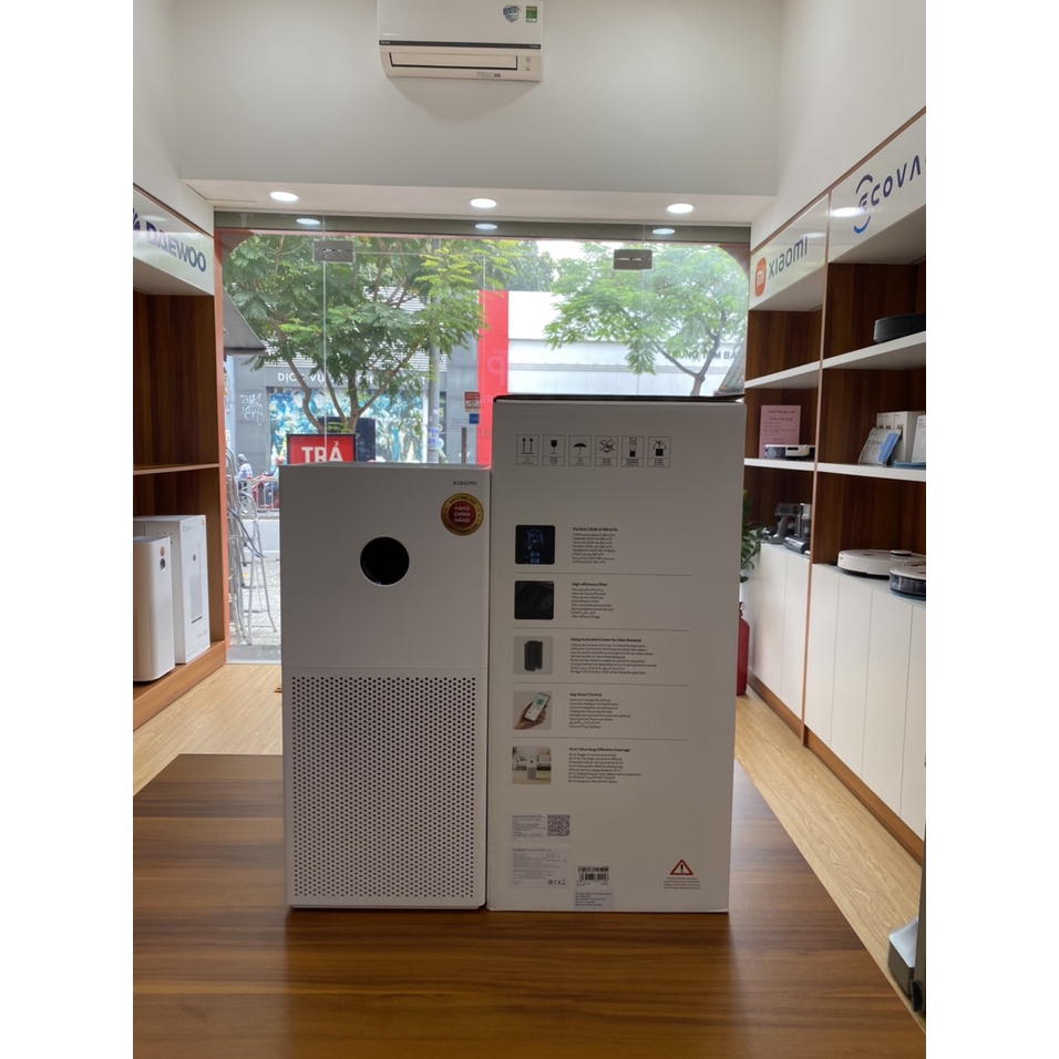 🍀MỚI 2022🍀Máy lọc không khí Xiaomi 4 Lite  - Có màn hình LED - Bản quốc tế - Hàng chính hãng
