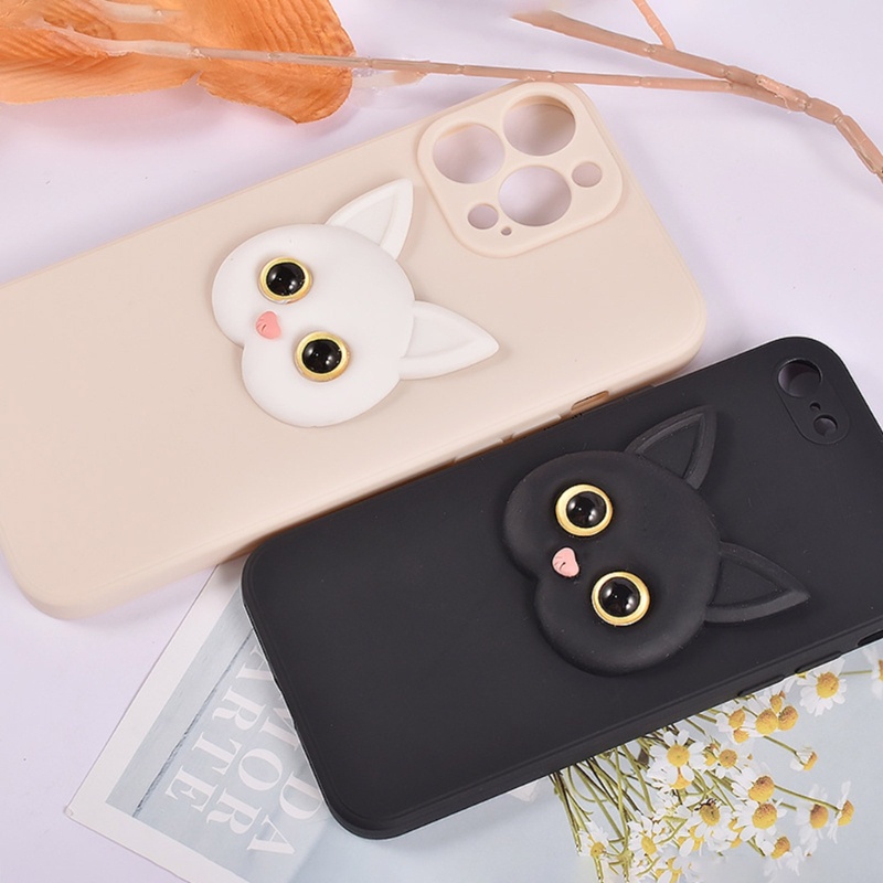 Khuôn Silicon Làm Ốp Điện Thoại Hình Thỏ / Gấu Dễ Thương