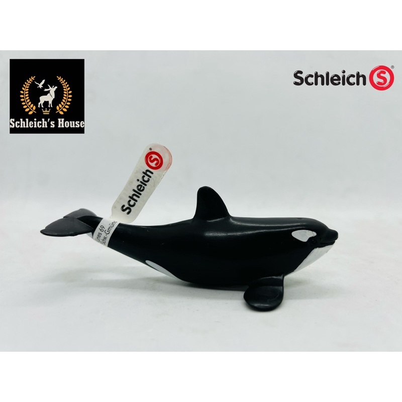 Mô hình động vật , đồ chơi con vật Schleich chính hãng Cá voi sát thủ con 14836 - Schleich House
