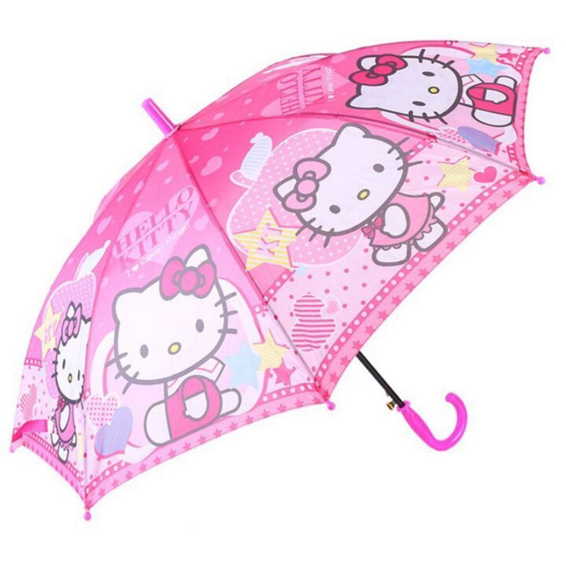 Ô dù cầm tay cho bé gái Hello Kitty