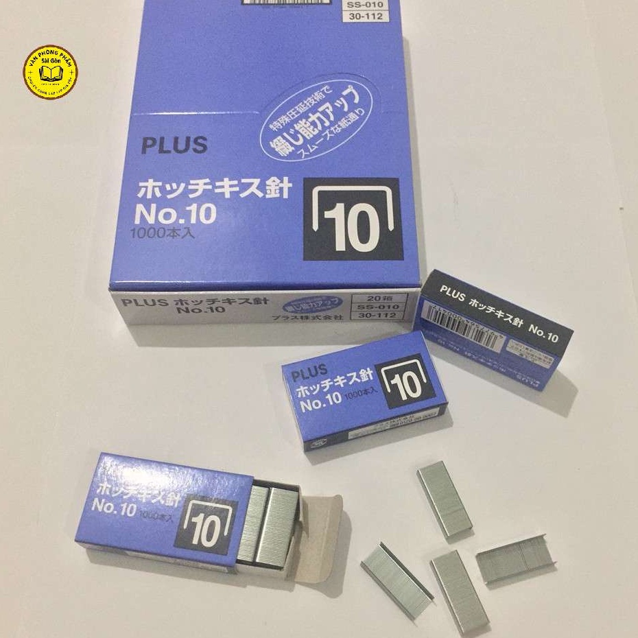 [20 HỘP NHỎ] Kim Bấm Số 10 Plus (No.10)