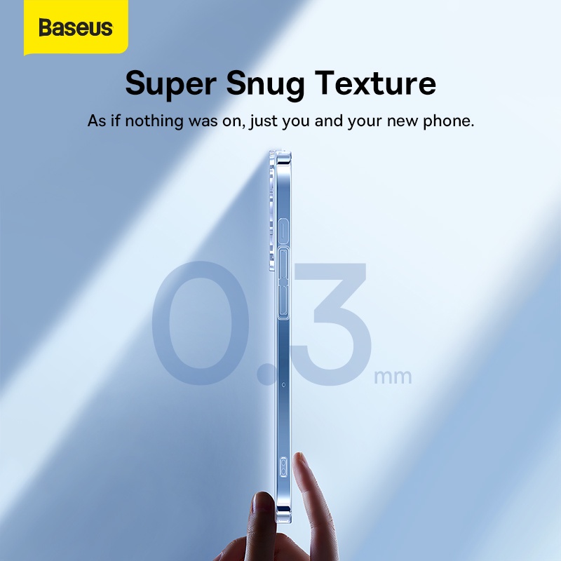 Ốp điện thoại Baseus màu trong suốt chống sốc thích hợp cho iPhone 14 Pro Max 2022 14 Plus